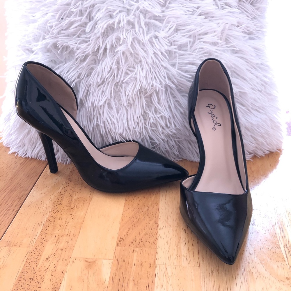 Black high heels